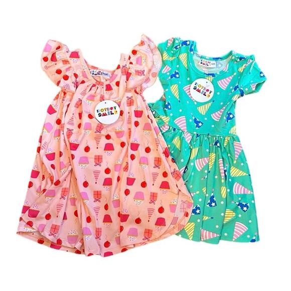 Dot Dot Smile Other - NWT Dot Dot Smile Birthday Party Dress Bundle Size 12/24 Months